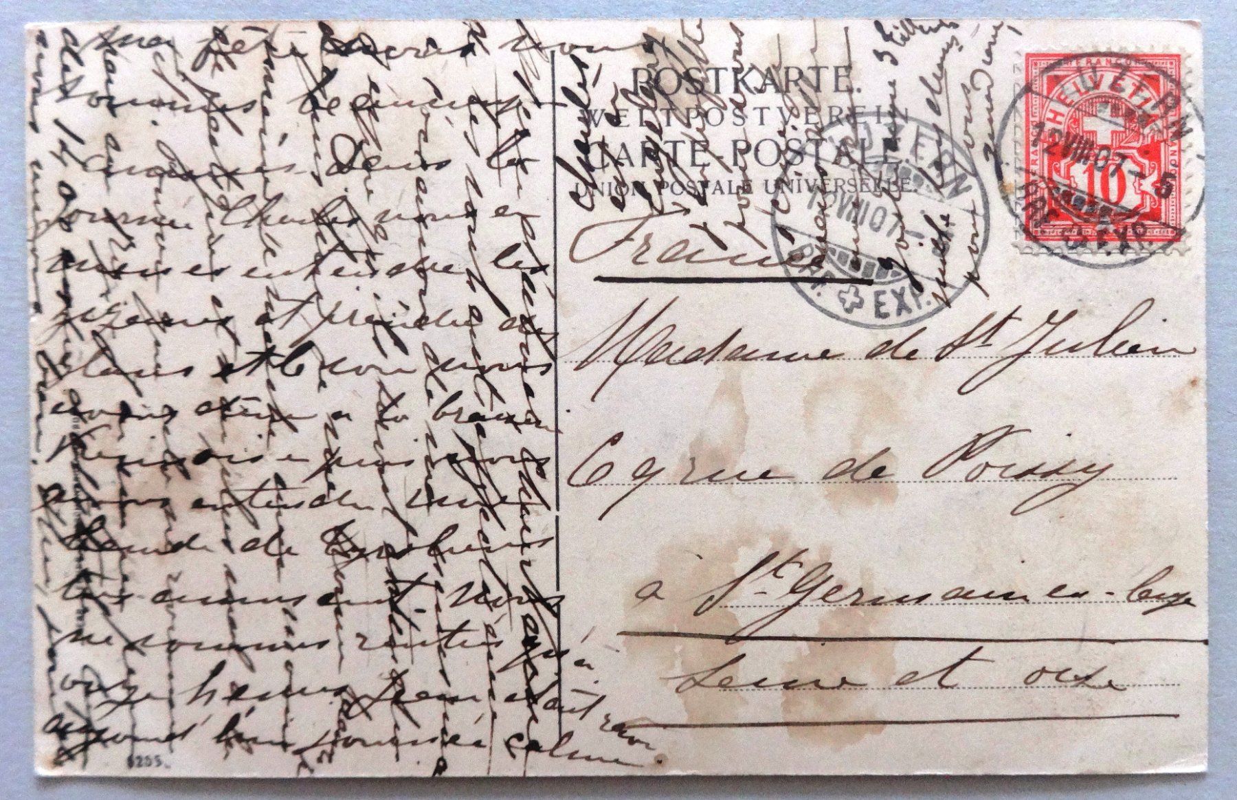 Cartes postales: Die Obersteirer – Défectueux à Fétigny par Billy2miny 1