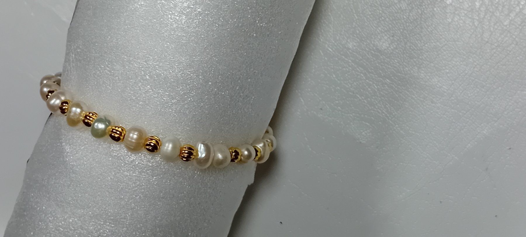 Bracciali & Braccialetti: armband süsswasserperlen,,elastisch – Nuovo (secondo la descrizione) da Basel venduto da bij_5hqd 3
