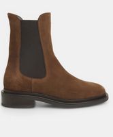 Stivaletti Chelsea Bata pelle scamosciata marrone 37