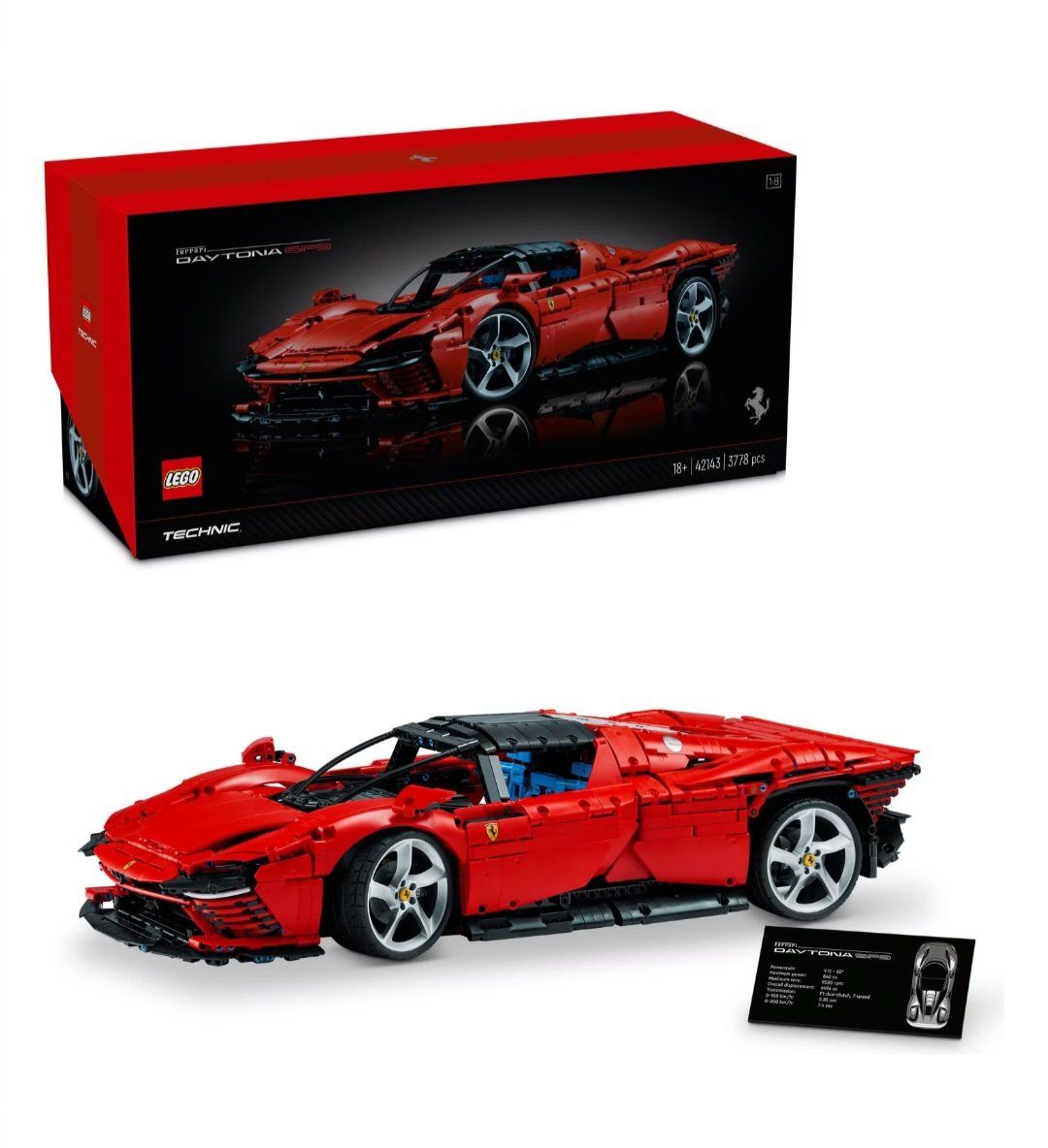 Lego Kit di costruzioni: Lego Technic 42143 Ferrari Daytona SP 3 – Usato da Nänikon venduto da Nova81 6