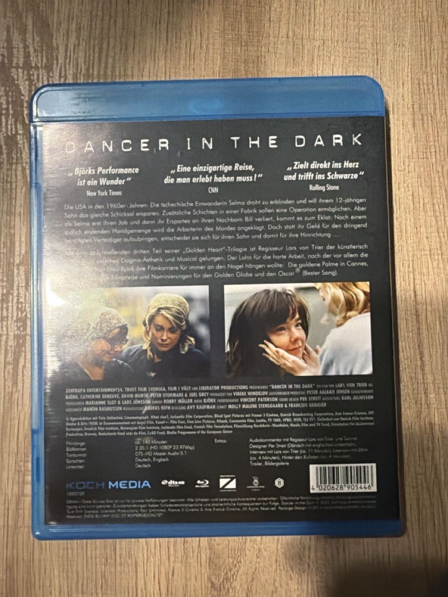 Tutti i DVDs: Dancer in the Dark (2000, selten)BluRay – Usato da Hagendorn venduto da masterchieff 1