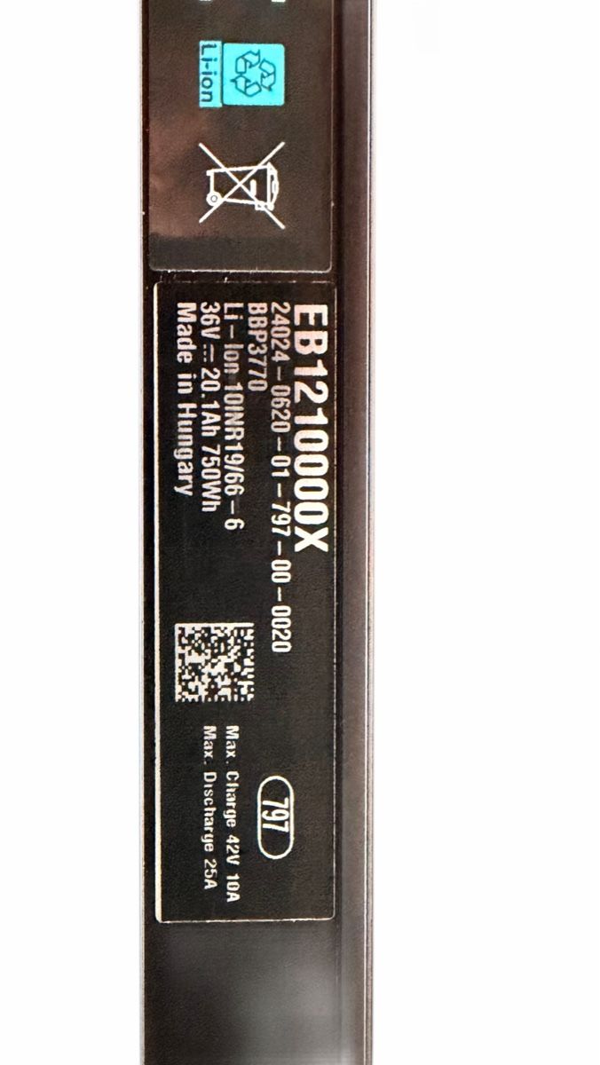 Bosch Batterie: Bosch Performance Line Akku 750Wh Smart System – Usato da Rüti ZH venduto da gro_9f7f 1