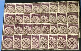 Nr.534 Rosette Lausanne Steckkarte mit Stempel   