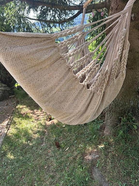 Poltrone pensili da giardino: Hängesessel Baumwolle (inkl.Aufhängeschraube) – Usato da Nesslau venduto da chi_w9mw 1