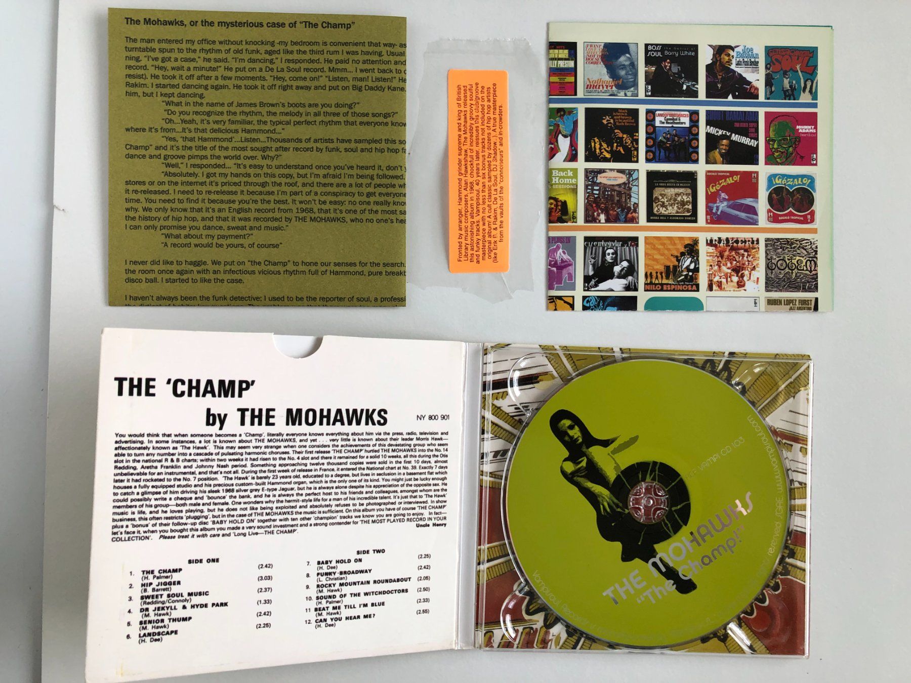 CD: The Mohawks - The Champ (CD) – Nuovo (secondo la descrizione) da Zufikon venduto da mirageg5 2
