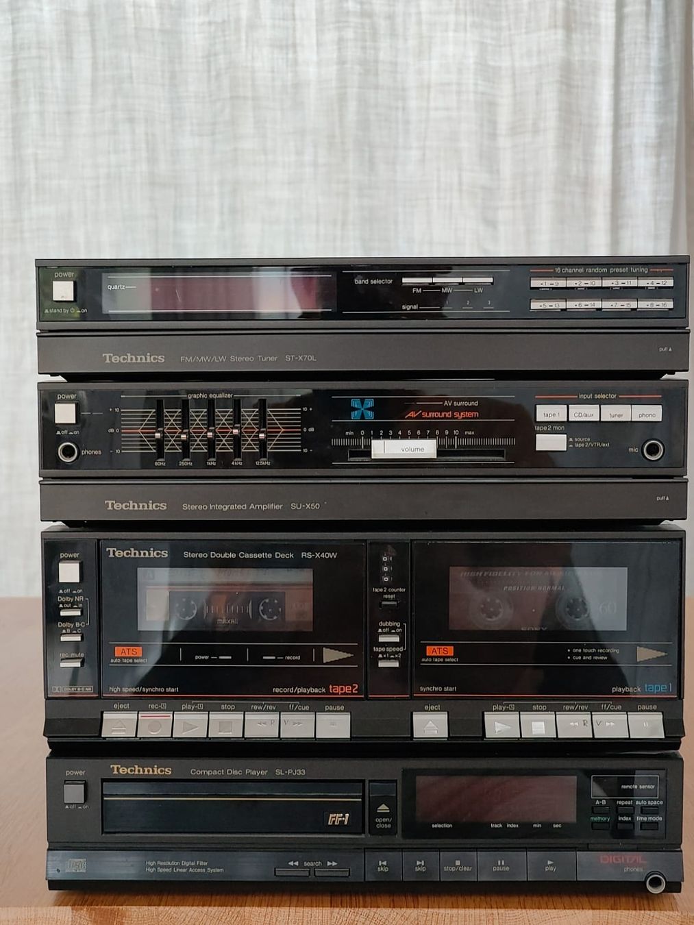 Technics Multimediaplayer & Streamer: Technics Hifi Anlage Tuner Verstärker Deck CD Player – Gebraucht aus Gelterkinden von mfe123
