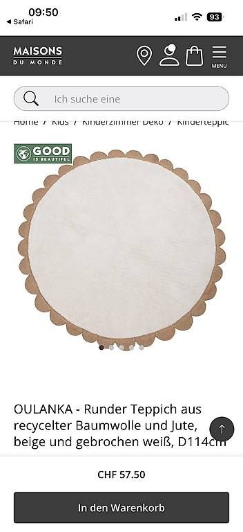 Tapis: Kinderteppich  – D'occasion à Lyss par Angelahar 1
