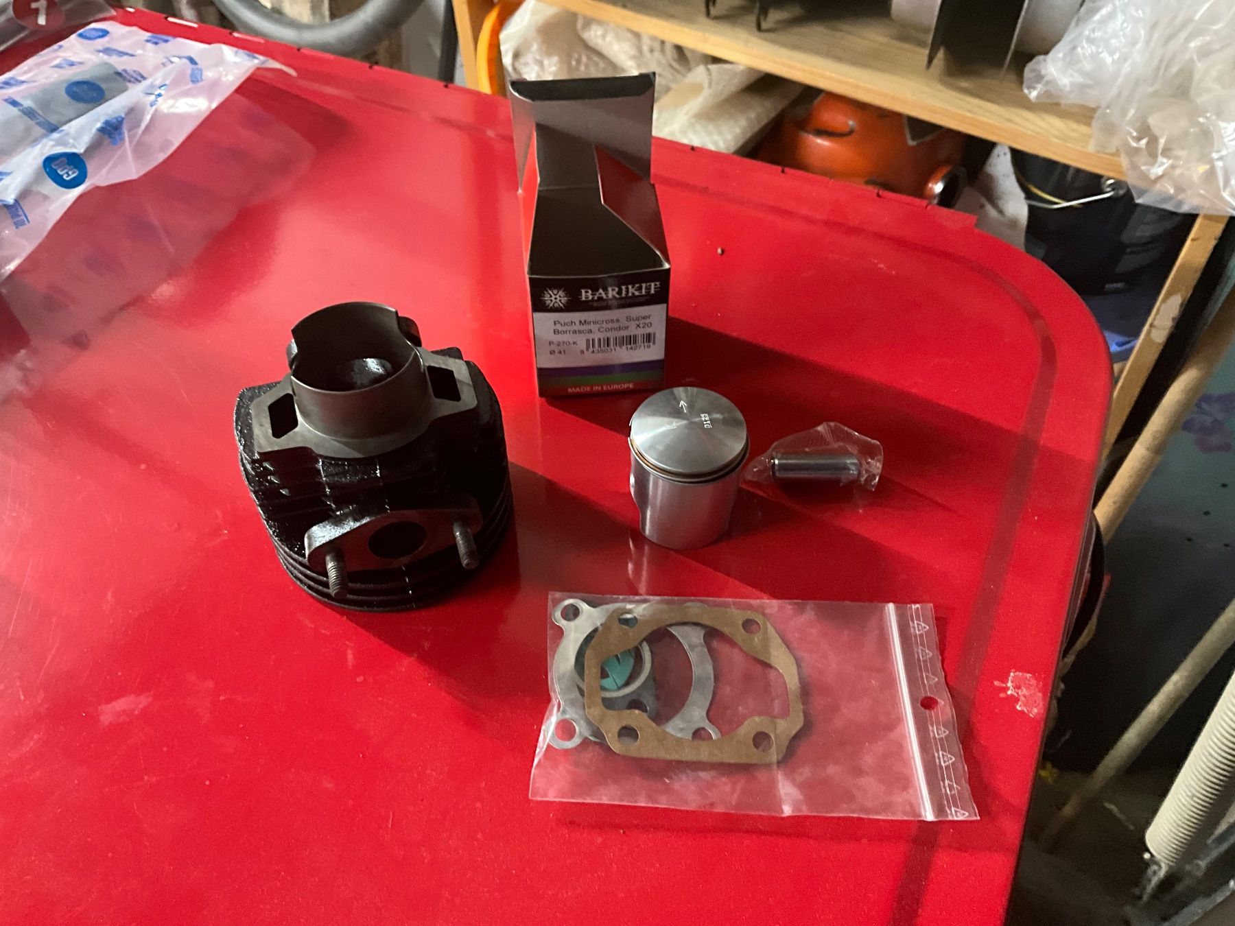Puch Mofas: Mofa Zylinder + Kolben für Puch MS50 NEU – Neu und originalverpackt aus Nussbaumen AG von Mustang66 1