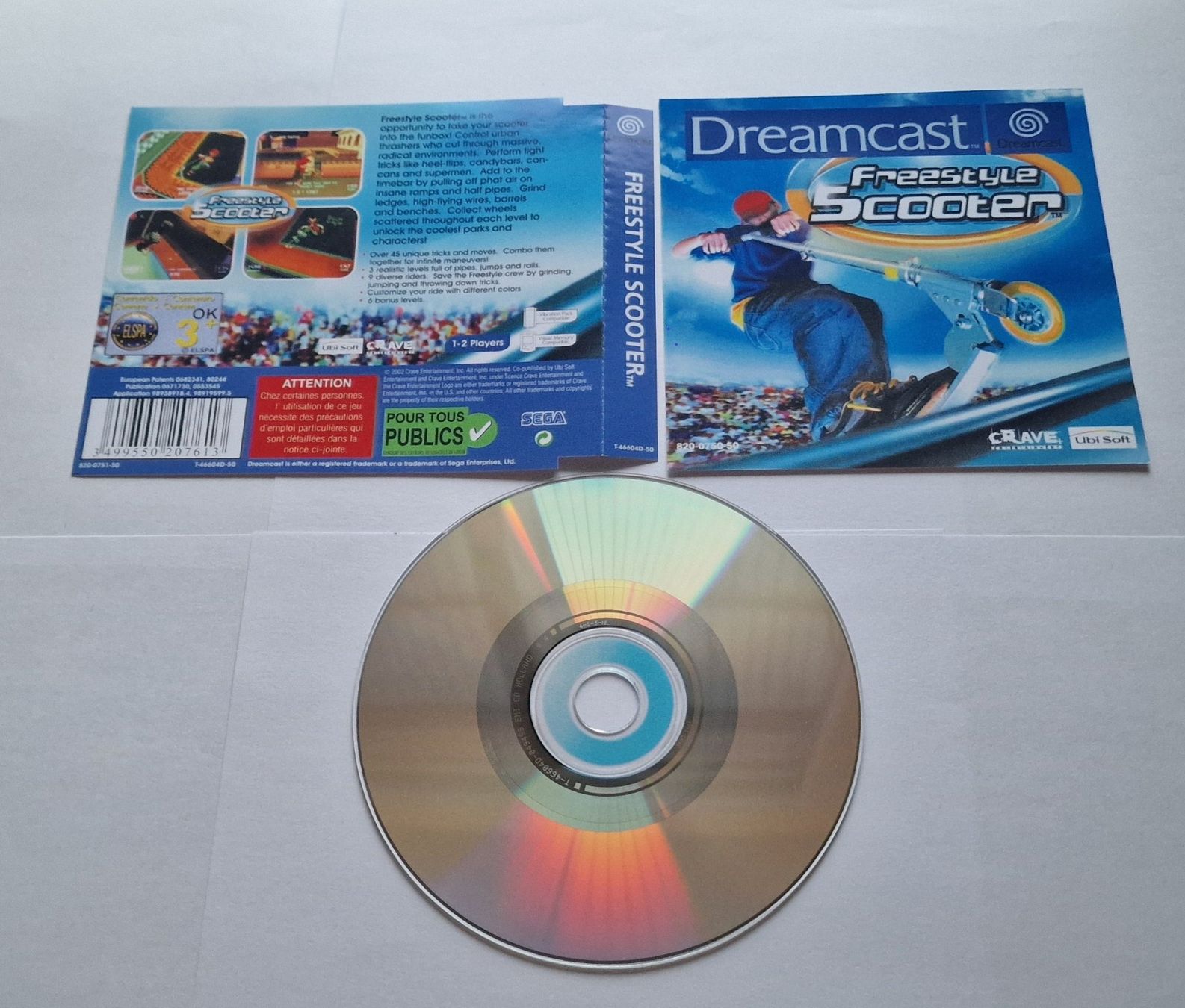 Sega Spiele: Dreamcast Freestyle Scooter – Gebraucht aus bern von Ac3