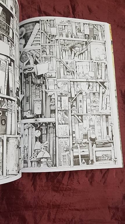 Bücher: Fantastisches Malbuch Erwachsene Colin Thompson Ravensburger – Neu (gemäss Beschreibung) aus Basel von him_5r5n 2