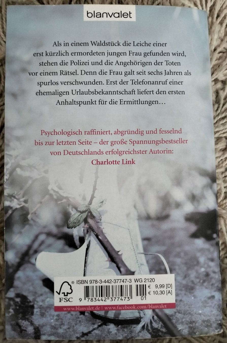 Libri: Buch "Der Verehrer" von Charlotte Link – Usato da Muri AG venduto da Thuja99 1