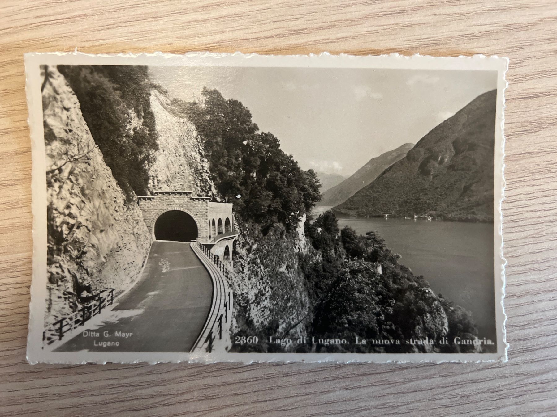 Cartoline postali: Lugano Gandria Lago – Usato da Prosito venduto da Danielehh