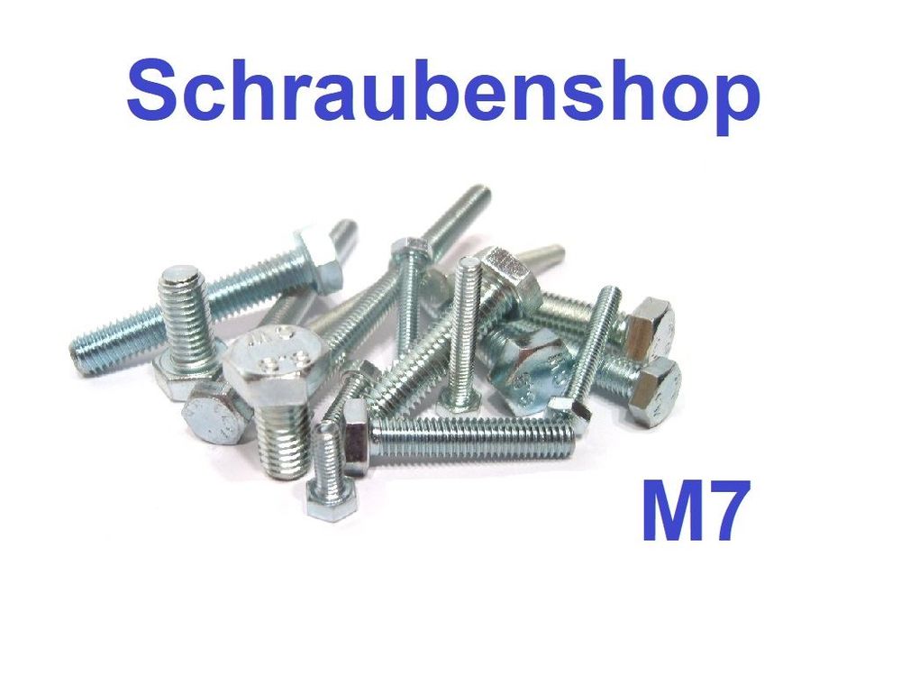 M7 Schrauben Sechskantschrauben