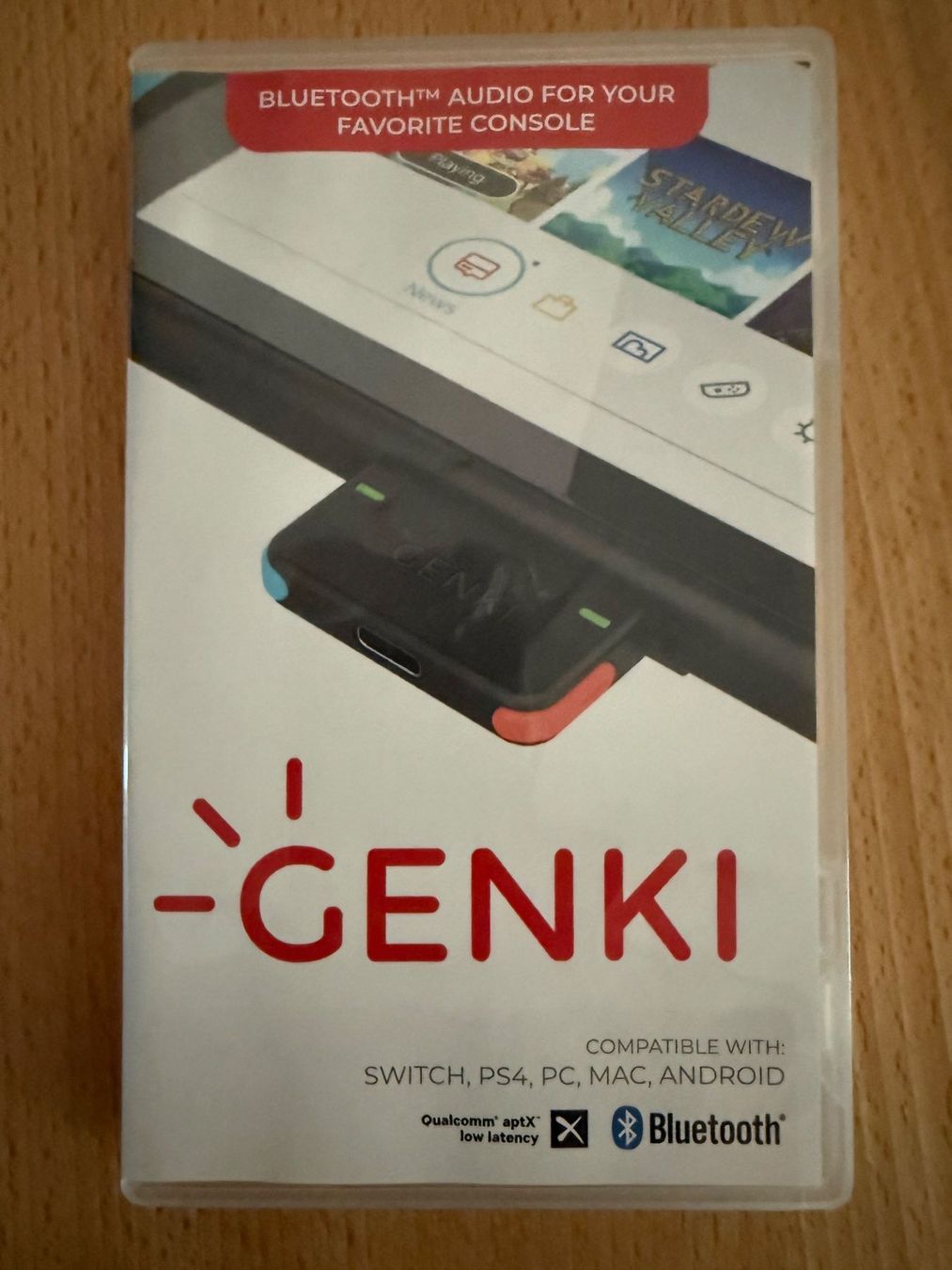 Lecteurs & Adaptateurs: Genki Bluetooth Audio Adapter Neon, Nintendo Switch, PS4, PC – D'occasion à Spreitenbach par Jesset