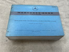 Mercedes Benz LP 327 / 1413 Ersatzteilliste 