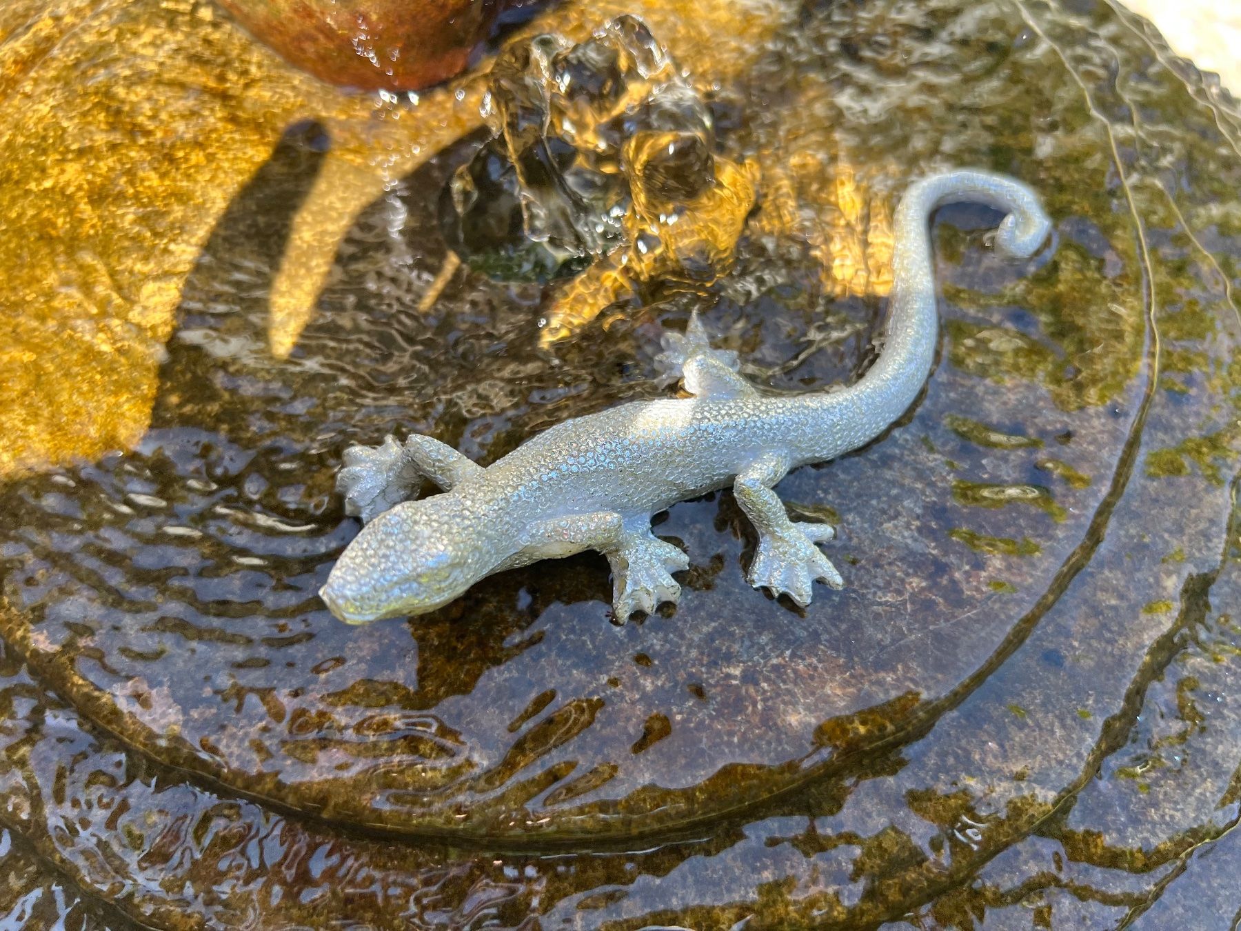 Tutte le decorazioni: 1 Gecco Salamander Deko mit Aufhänger – Nuovo (secondo la descrizione) da Bern venduto da FANTASTICTREASURES 1