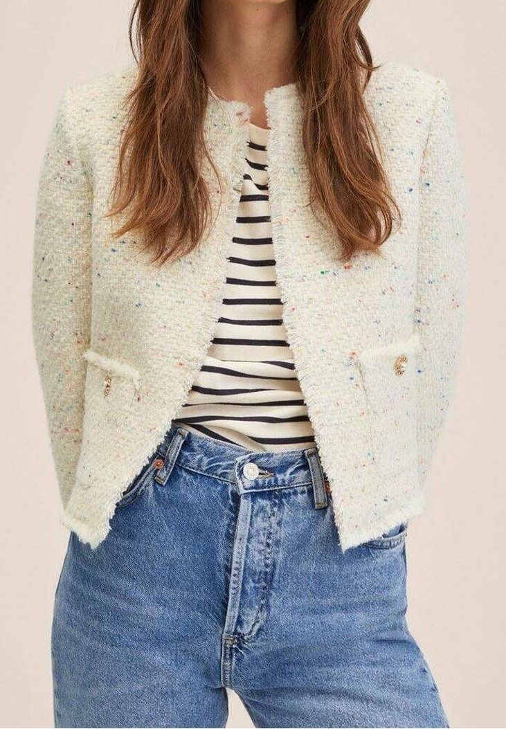 Mango Giacche: Mango Damen Tweed Jacke, Gr. S – Usato da Lütisburg venduto da Patty_fer