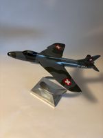 Hunter Jet Modellflugzeug, J-4134, Schweiz, Aviatik Alu.