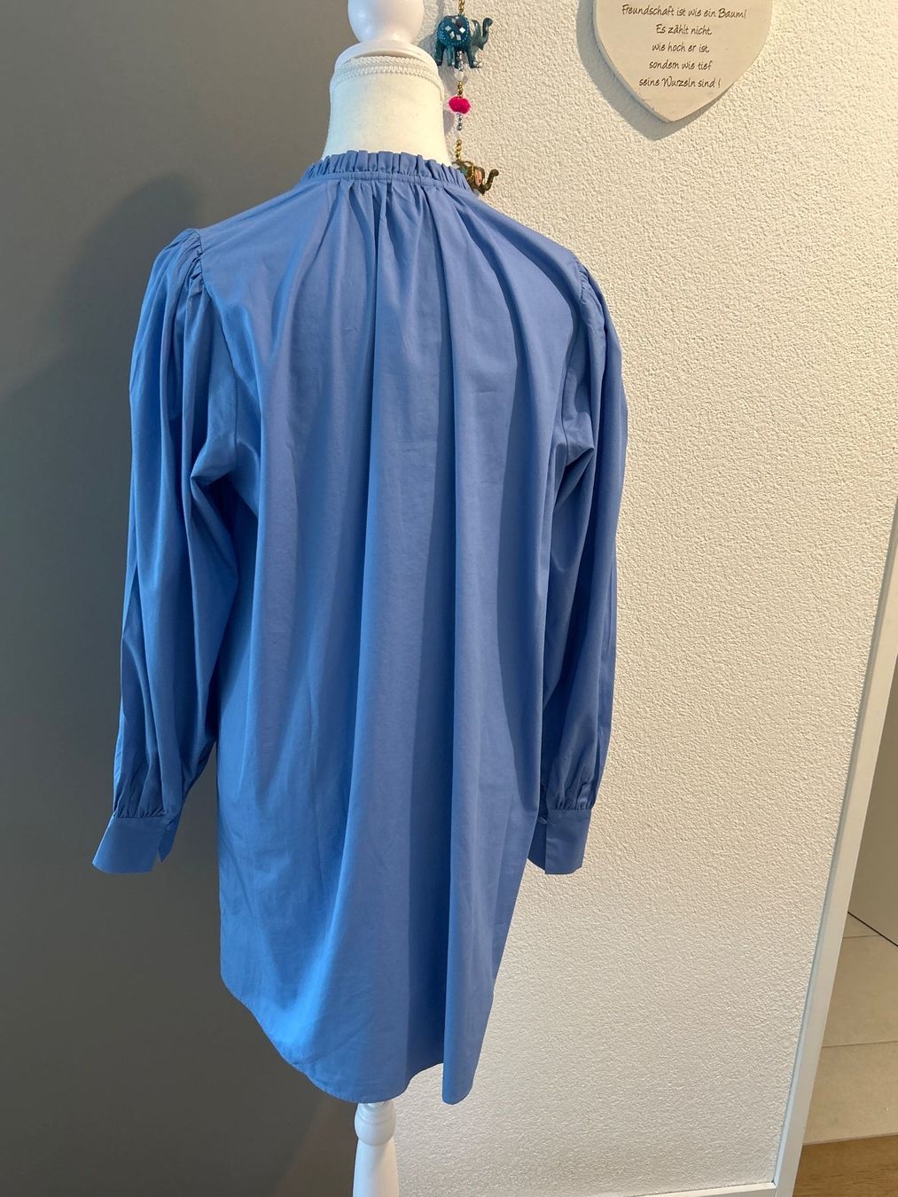 H&M Vestiti: Langarm Blusenkleid hellblau von H&M – Nuovo (secondo la descrizione) da Brunnen venduto da Nala2929 7