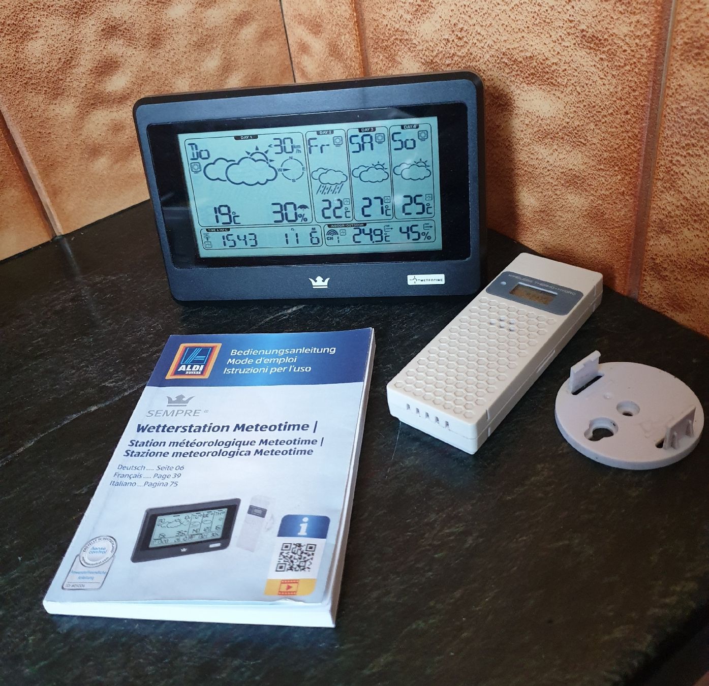 Altro per la casa: Wetterstation mit Aussensensor – Usato da Othmarsingen venduto da topolino.schweiz