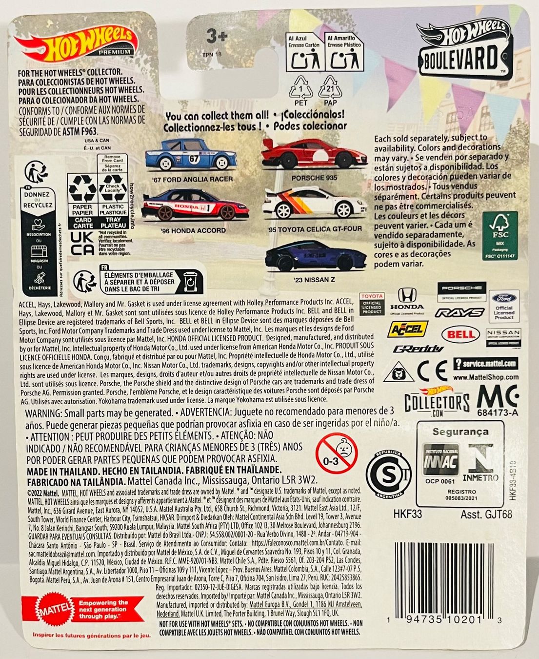 Hot Wheels Modellini d'auto: Hot Wheels - '95 Toyota Celica GT-Four – Nuovo e nell'imballaggio originale da Brittnau venduto da tor129 1