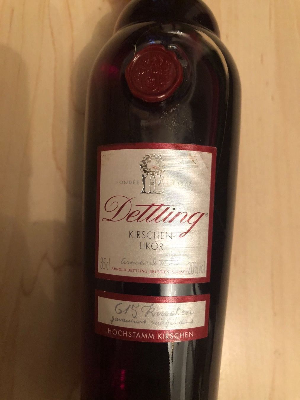 Bevande alcoliche: DETTLING KIRSCHENLIKÖR 35cl – Nuovo e nell'imballaggio originale da Wald ZH venduto da mlnt 2
