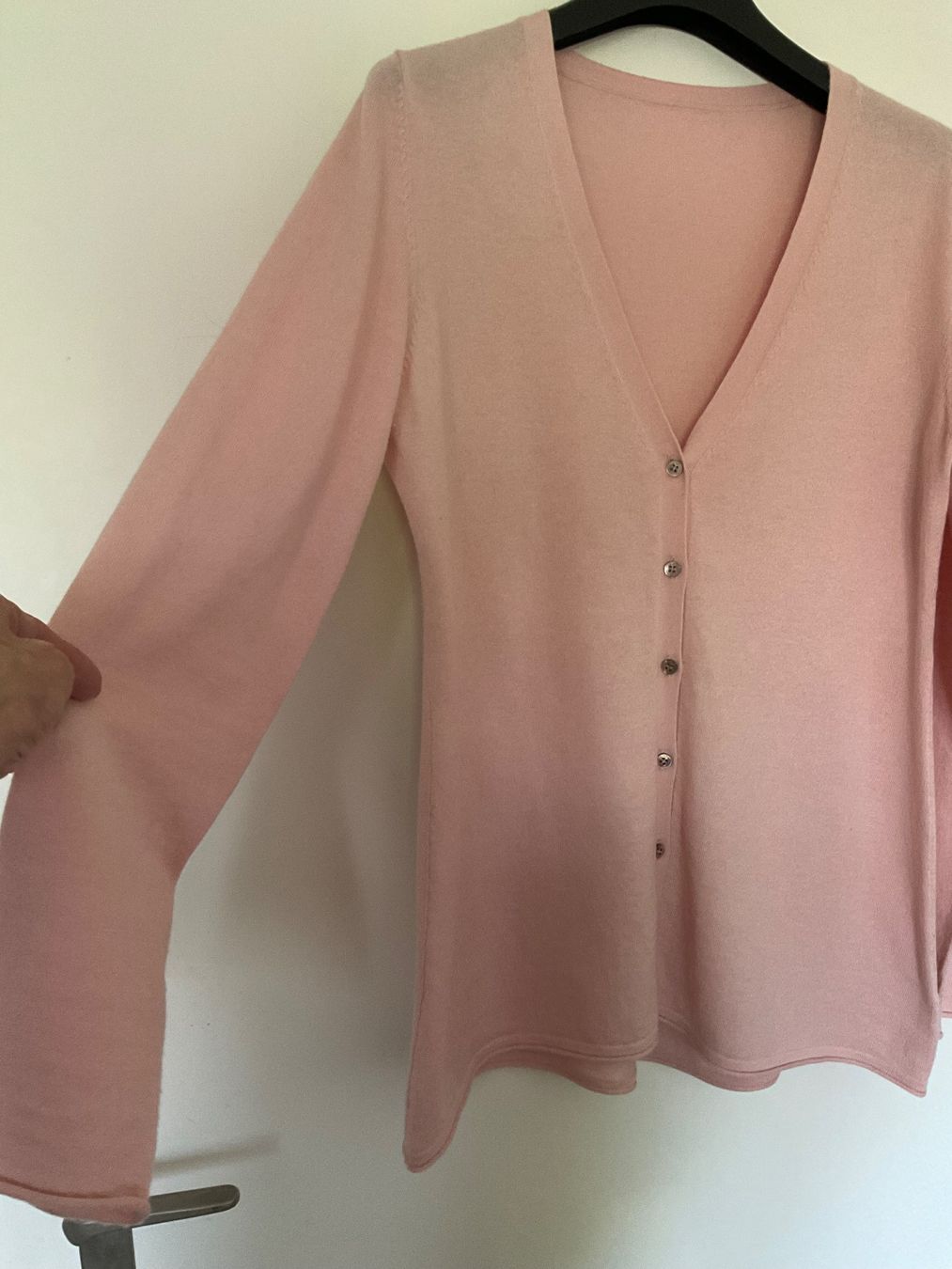 Hemisphere Giacche: HEMISPHERE Kaschmir Strickjacke Gr S rosa – Usato da Urdorf venduto da alda02 2