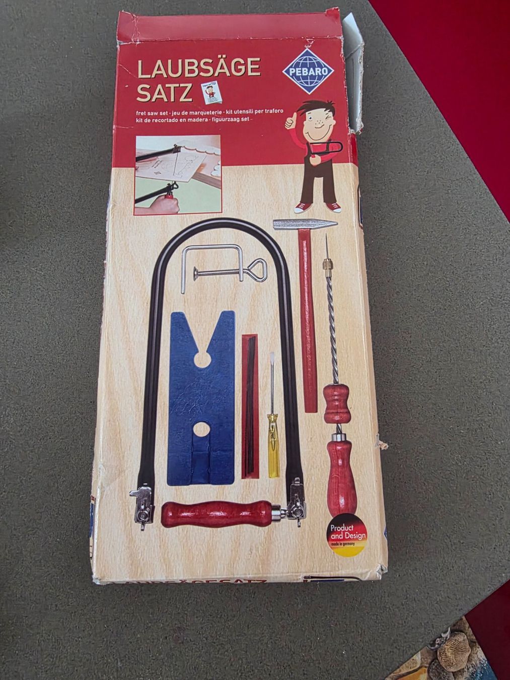 Tous les outils: Laubsäge Einsteiger Set Pebaro – Neuf (Voir description) à Wikon par _mc_speedy_
