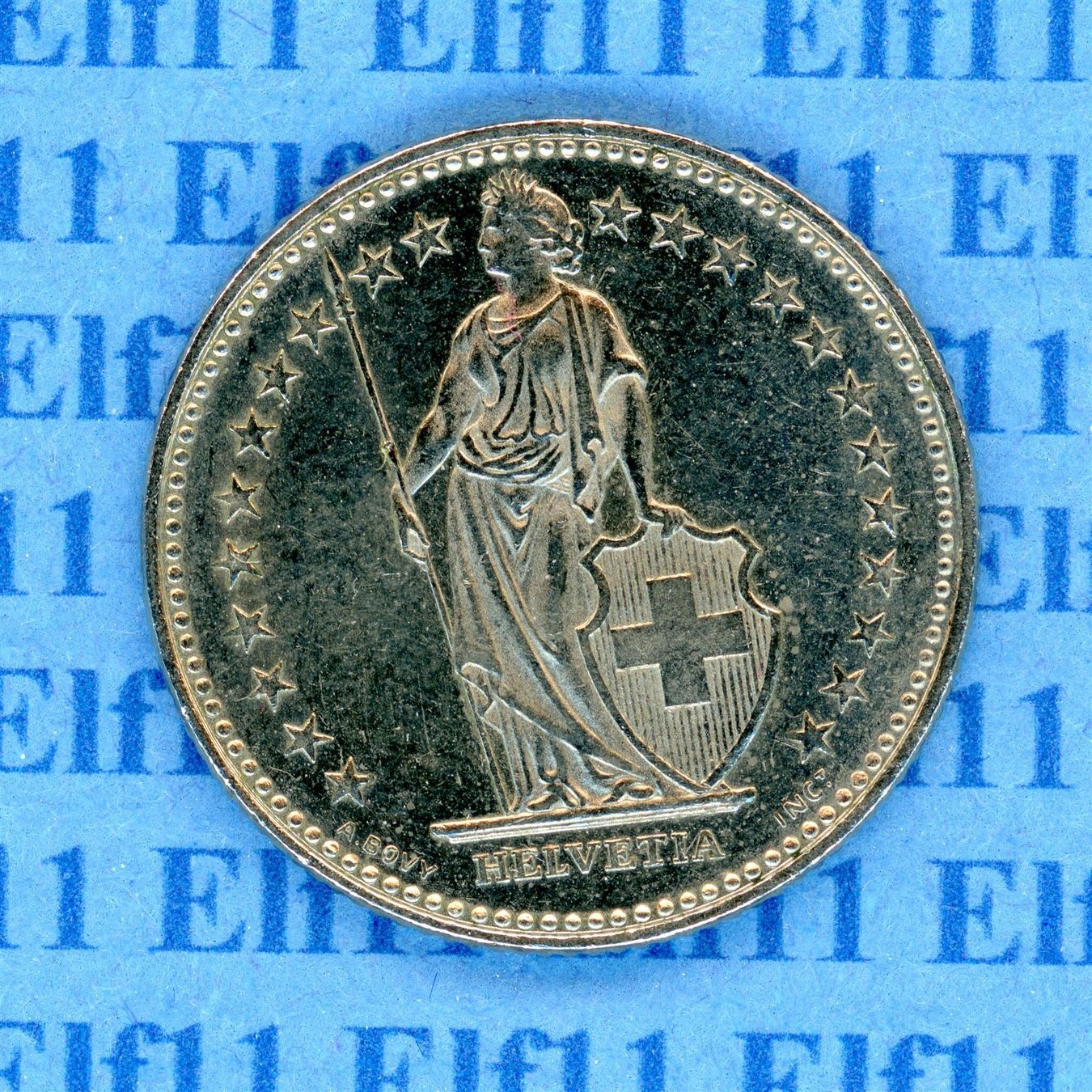 Tutti le monete: CHF___1.00 1984 vz-unz 1 Franken – Usato da Widnau venduto da Elf11 1
