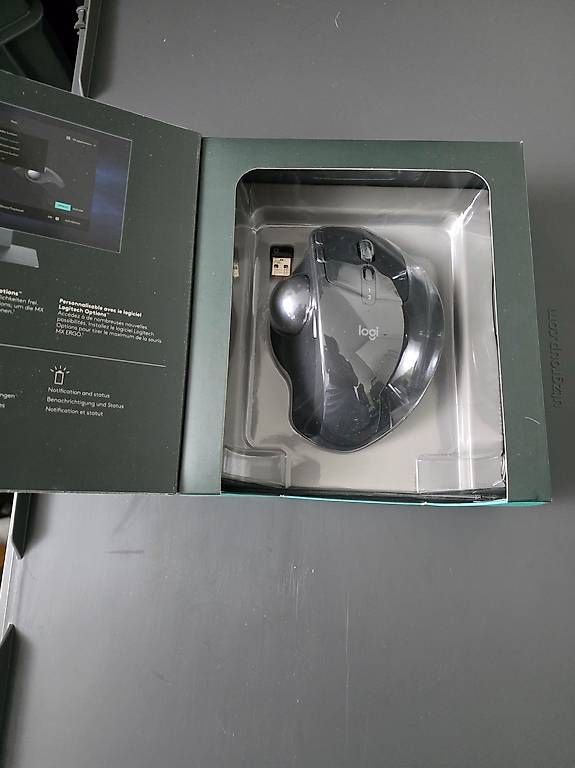 Mouse: Logitech MX ERGO Trackball Maus OVP – Usato da Dietlikon venduto da Bonamesa 1