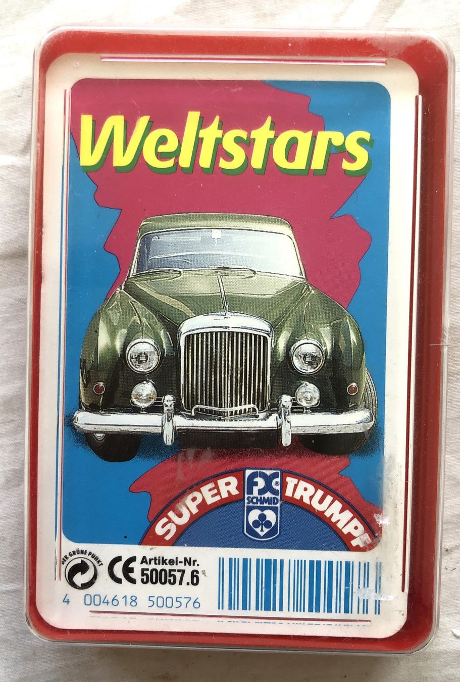 Giochi: Quartett - Weltstars - F.X.Schmid - 1992 – Usato da Schaffhausen venduto da durruti