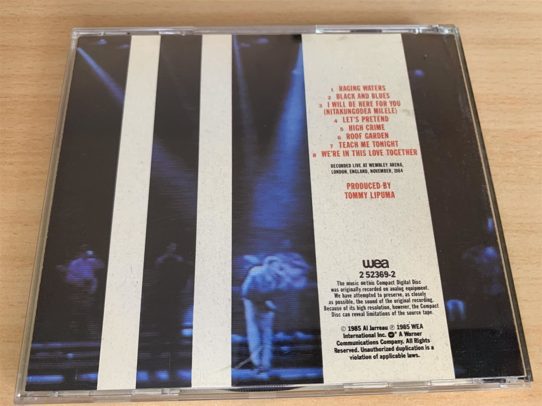 CDs: Al Jarreau – In London – Gebraucht aus Rikon im Tösstal von Alpenmutz 1