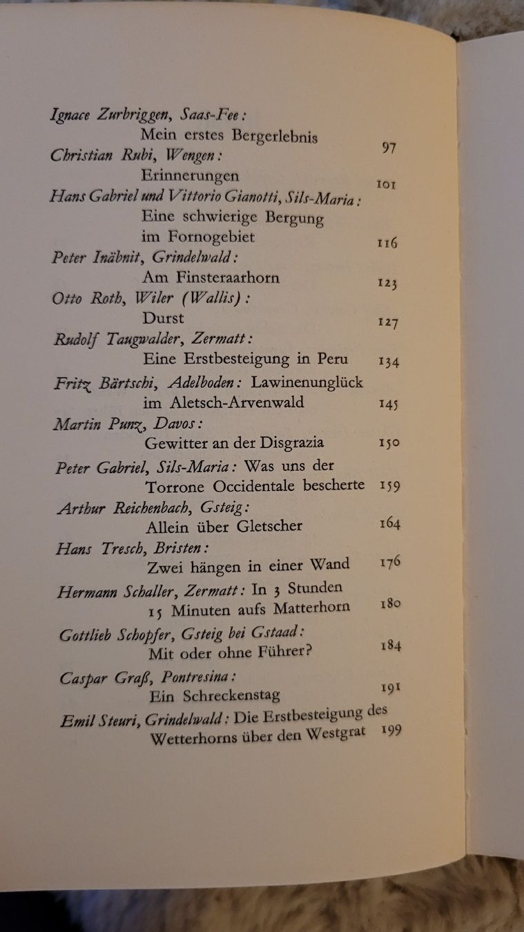 Libri: Schweizer Bergführer erzählen von 1936 – Usato da Horgenberg venduto da Klatschmohnmaria 3