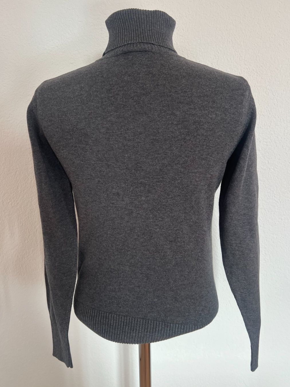 Maglioni & Felpe: BIAGGINI Rollkragenpullover Gr. S, Grau/Grün – Usato da Worb venduto da farben20zauber 2
