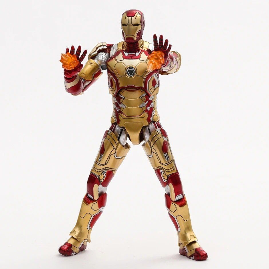 Statuette: ZD Toys Actionfigur "Iron Man Mark 42" – Nuovo e nell'imballaggio originale da Olten venduto da SunsetRainman 4