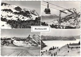Sattel - 4 Bild AK Hochstuckli