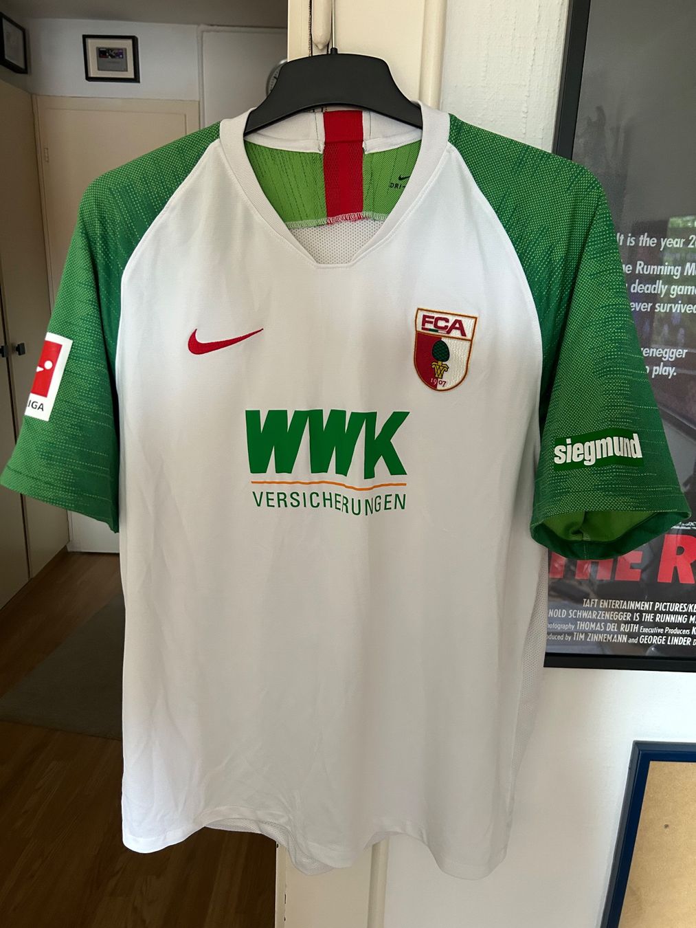 Nike Canottiere & Pantaloni: FC Augsburg Bundesliga – Usato da Schaffhausen venduto da arm_x5nn 6