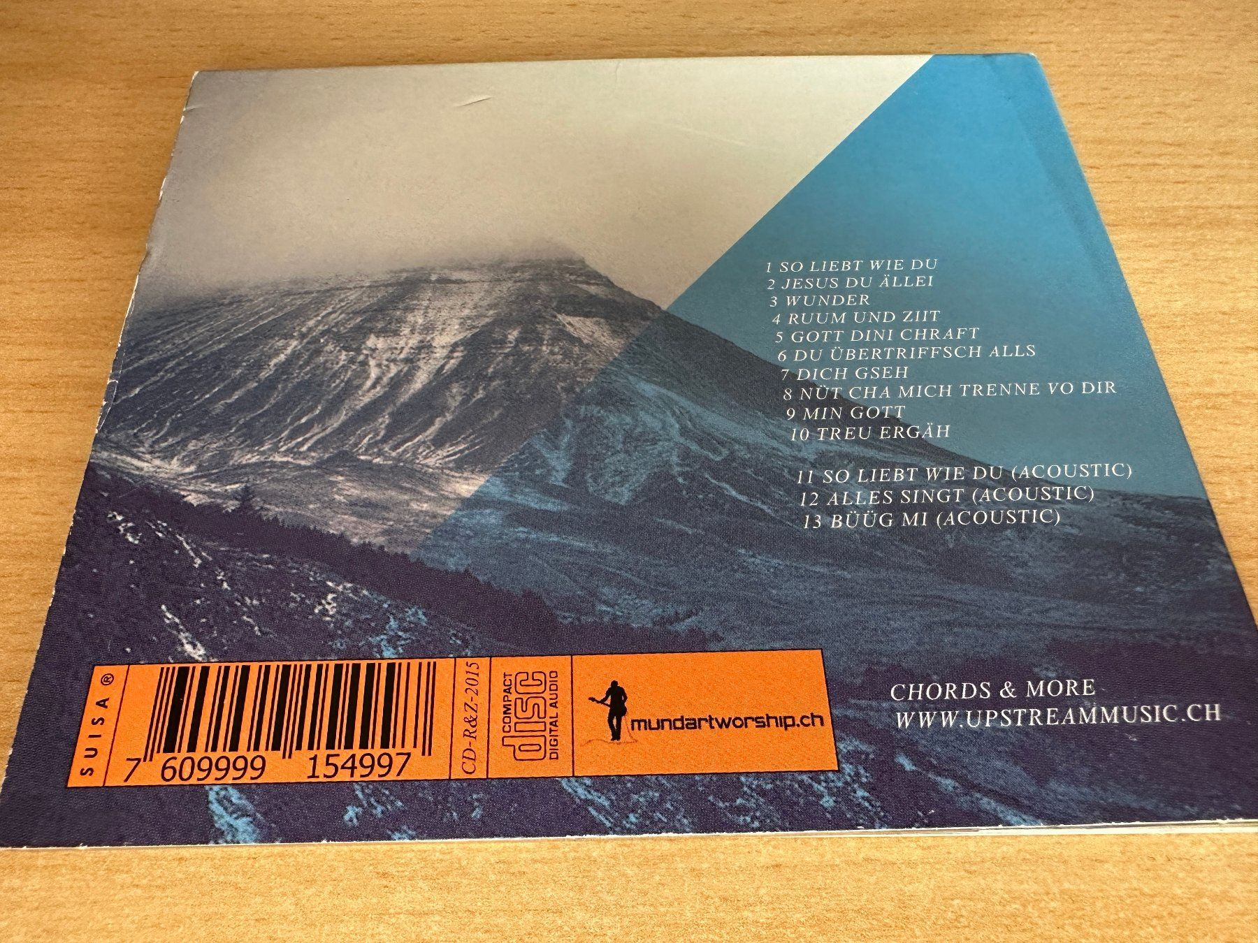 CD: Upstream – Ruum & Ziit – Usato da Rikon im Tösstal venduto da Alpenmutz 1