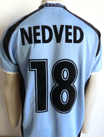 Home, Lazio 2000-01, Nedved, maillot vintage football