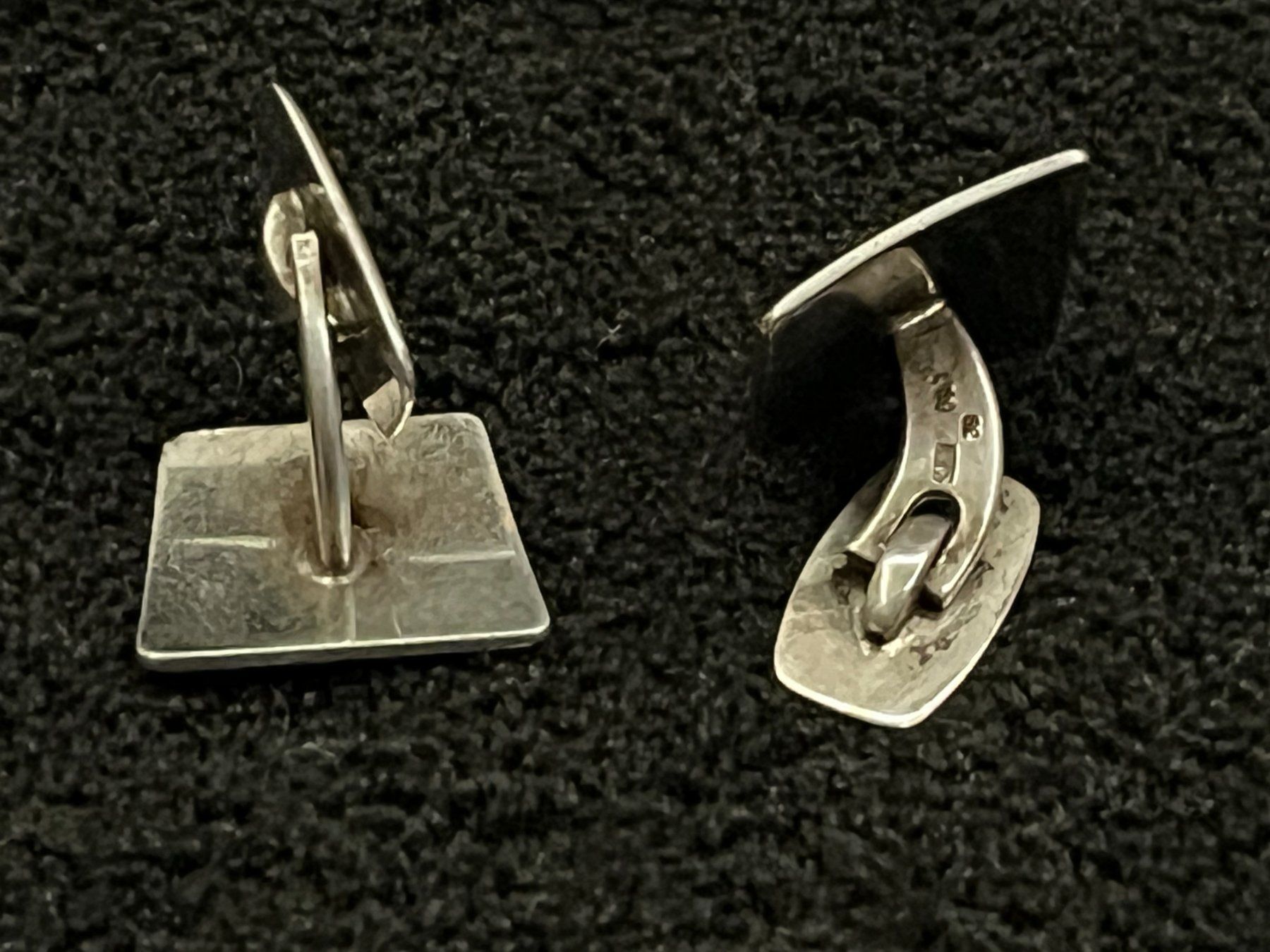 Gemelli: Manschettenknöpfe Silber 800 – Usato da Bettwiesen venduto da wicking27 1