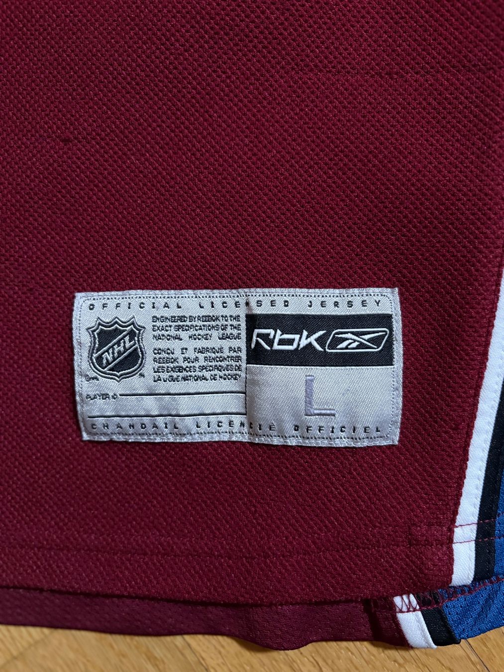 Leibchen & Hosen: Signed Legend Patrick Roy /NHL / Avalanches / Reebok /sz. L – Gebraucht aus Sion von Legit_J 4