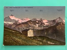 Postkarte Hôtel Torrentalp und Alpe Valaisannes 