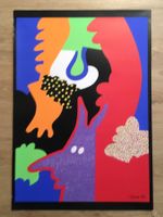 Moderne Kunst Siebdruck von Otmar Alt 1976