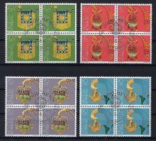 1982 Pro Patria   Viererblochs  ET.   11078