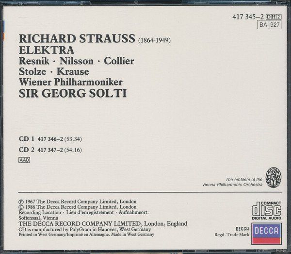 CDs: box 2CD's - Regina Resnik, Birgit Nilsson, Marie Collier, – Gebraucht aus Engelberg von margol 1