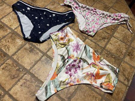 Set di tre bikini da bagno-tgS/M-nuovo