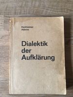 Adorno Horkheimer Dialektik der Aufklärung 1947