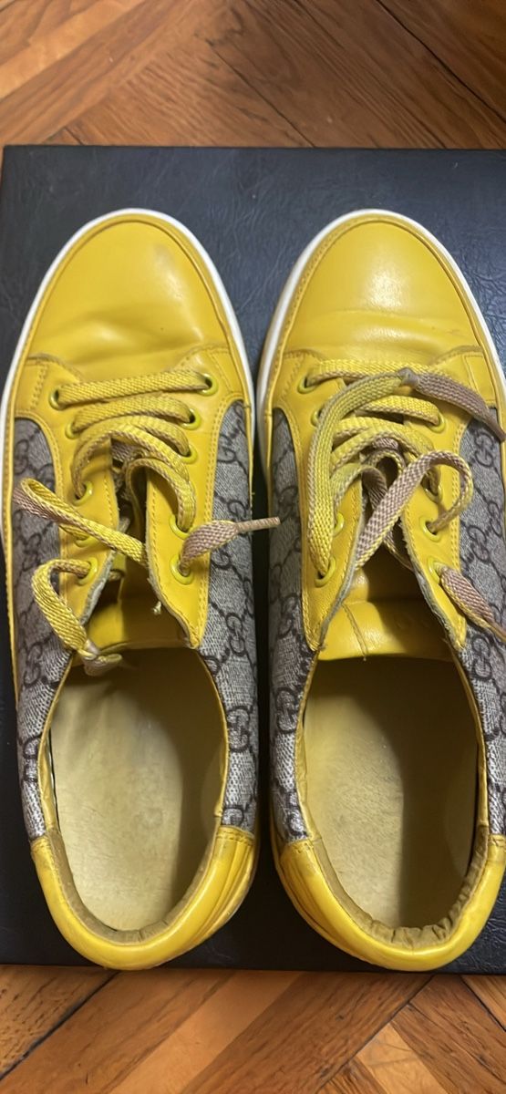 Scarpe da uomo: Baskets Cuir Gucci – Usato da Montreux venduto da Pipo7878 5