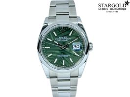 Rolex Datejust 36 Olive Green Palm - 126200