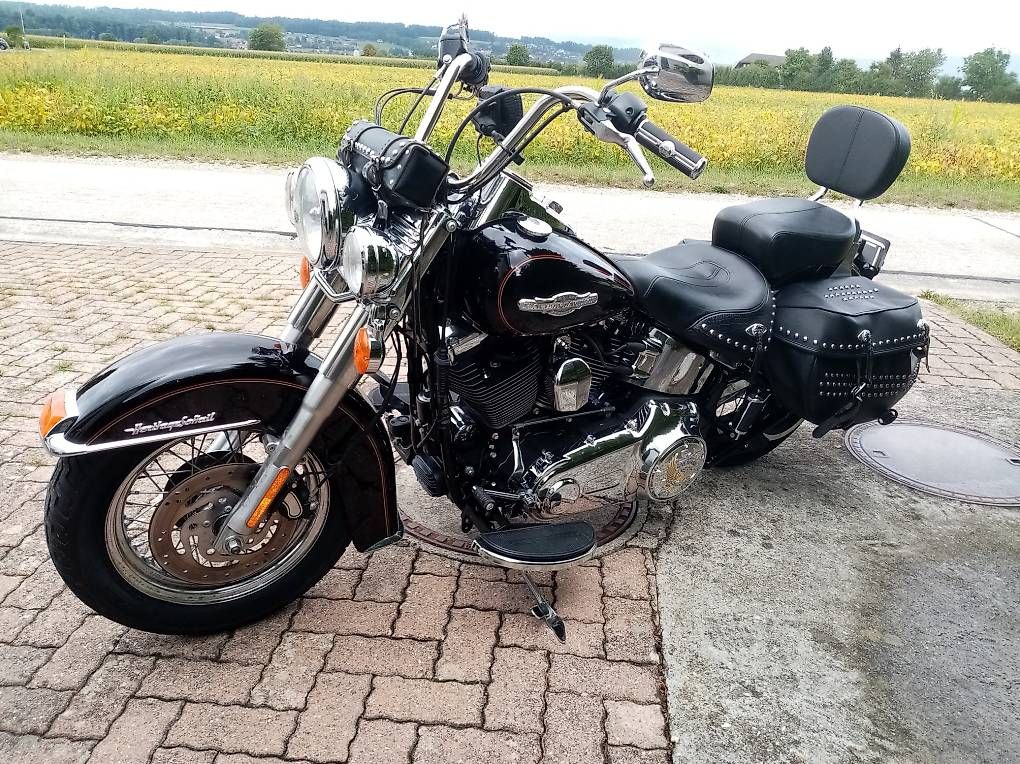 Chopper: Harley Davidson Heritage 1690 ccm – Usato da Kappelen venduto da Rokuka 1